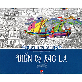 Tranh Tô Màu Tập Thể: Biển Cả Bao La