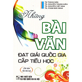 Download sách Những Bài Văn Đạt Giải Quốc Gia Cấp Tiểu Học