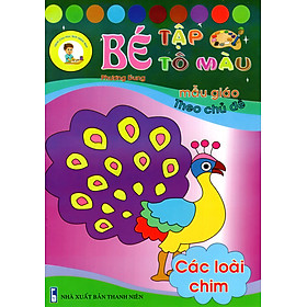 Download sách Bé Tập Tô Màu Mẫu Giáo - Các Loài Chim