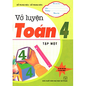 Download sách Vở Luyện Toán 4 - Tập 1