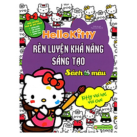 Download sách Hello Kitty - Rèn Luyện Khả Năng Sáng Tạo (Tô Màu)