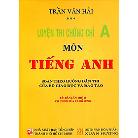 Luyện Thi Chứng Chỉ A Môn Tiếng Anh