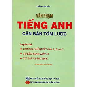 Văn Phạm Tiếng Anh Căn Bản