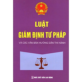 Luật Giám Định Tư Pháp