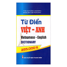 Download sách Từ Điển Việt Anh 255.000 Từ