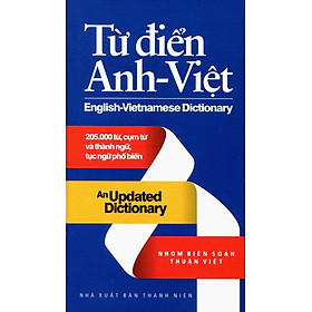 Nơi bán Từ Điển Anh Việt 205.000 Từ - Giá Từ -1đ