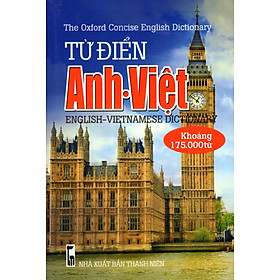 Từ Điển Anh - Việt (Khoảng 175.000 Từ - 2016) - Sách Bỏ Túi