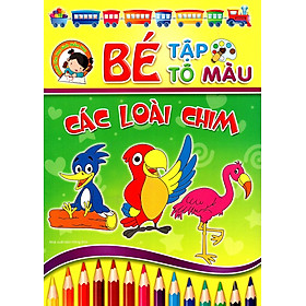 Download sách Bé Tập Tô Màu - Các Loài Chim