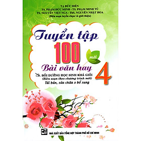 Download sách Tuyển Tập 100 Bài Văn Hay Lớp 4