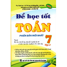 Để Học Tốt Toán Lớp 7 (Tập 2)