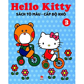 Download sách Hello Kitty - Sách Tô Màu Cấp Độ Khó (Tập 3)