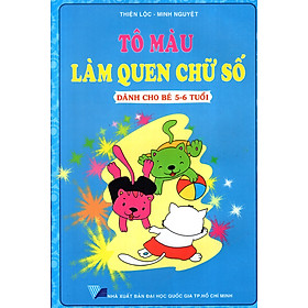 Download sách Tô Màu Làm Quen Chữ Số (Dành Cho Bé 5 - 6 Tuổi)