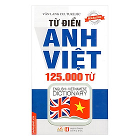 Download sách Từ Điển Anh - Việt 125.000 Từ