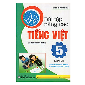 Vở bài tập Nâng Cao Tiếng Việt 5 - Tập 2