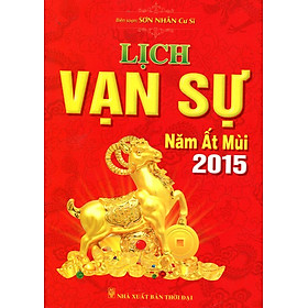 Download sách Lịch Vạn Sự Năm Ất Mùi 2015