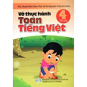 Download sách Vở Thực Hành Toán - Tiếng Việt Lớp 4 (Tập 2)