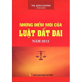 Download sách Những Điểm Mới Của Luật Đất Đai 2013