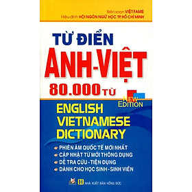 Từ Điển Anh - Việt (80.000 Từ)