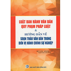 Luật Ban Hành Văn Bản Quy Phạm Pháp Luật