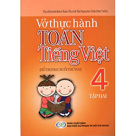 Download sách Vở Thực Hành Toán - Tiếng Việt Lớp 4 (Tập 2) (2013)