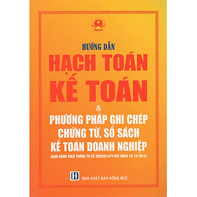 Sách Hướng Dẫn Hạch Toán Kế Toán