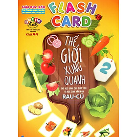 Nơi bán Flashcard Thế Giới Xung Quanh 2 - Rau Củ - Giá Từ -1đ