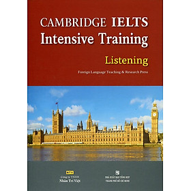 Cambridge IELTS Intensive Training Listening Kèm CD Hoặc File MP3