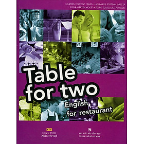Hình ảnh Table For Two - English For Restaurant (Kèm CD)