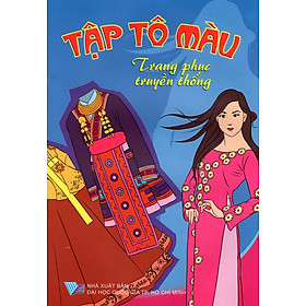 Tập Tô Màu - Trang Phục Truyền Thống