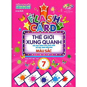 Flashcard Thế Giới Xung Quanh 7 - Màu Sắc