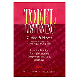 TOEFL Listening - Clichés And Idioms