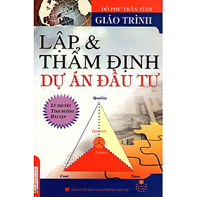 Ảnh bìa Giáo Trình Lập Và Thẩm Định Dự Án Đầu Tư