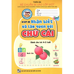 Download sách Giúp Bé Nhận Biết Và Làm Quen Với Chữ Cái