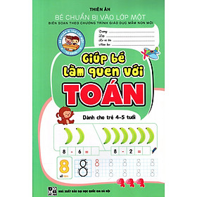 Download sách Giúp Bé Làm Quen Với Toán (Dành cho trẻ 4 - 5 Tuổi)