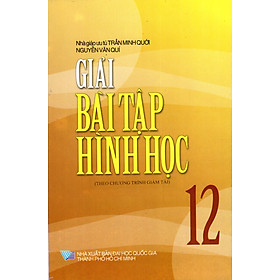 Download sách Giải Bài Tập Hình Học Lớp 12 (2016)