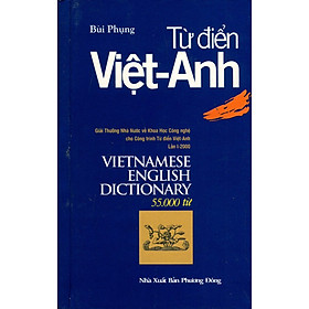 Download sách Từ Điển Việt Anh 55000 Từ (Bìa Cứng)