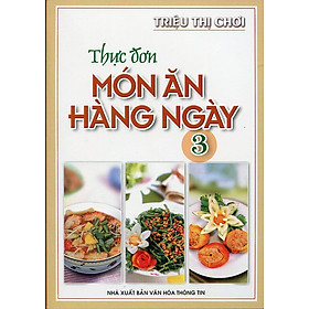 Nơi bán Thực Đơn Món Ăn Hàng Ngày -Tập3 - Giá Từ -1đ