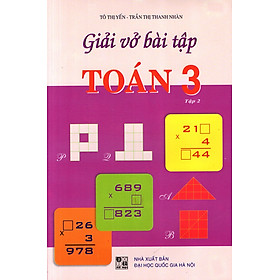 Download sách Giải Vở Bài Tập Toán Lớp 3 (Tập 2) (Đức Trí)