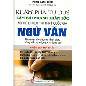 Download sách Khám Phá Tư Duy Làm Bài Nhanh Thần Tốc Ngữ Văn