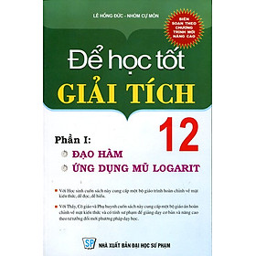 Download sách Để Học Tốt Giải Tích Lớp 12 (Phần 1)