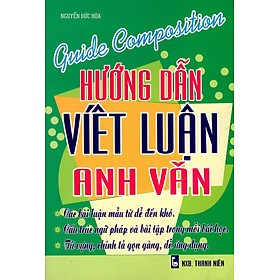 Download sách Hướng Dẫn Viết Luận Anh Văn