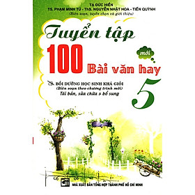 Download sách Tuyển Tập 100 Bài Văn Hay Lớp 5