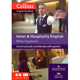 Hình ảnh Collins English For Work - Hotel & Hospitality English (Kèm 2 CD)