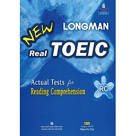 Download sách New Longman Real Toeic - Actual Tests For Reading Comprehension 