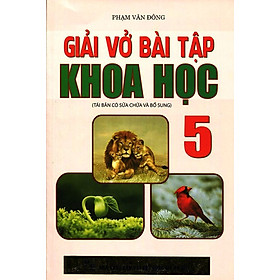 Giải Vở Bài Tập Khoa Học Lớp 5