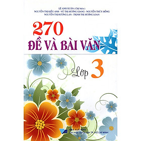 Download sách 270 Đề Và Bài Văn Lớp 3