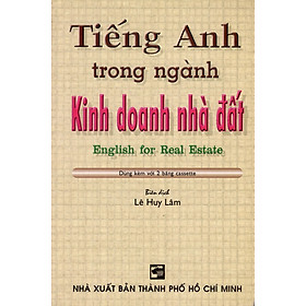 Tiếng Anh Trong Ngành Kinh Doanh Nhà Đất