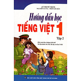 Download sách Hướng Dẫn Học Tiếng Việt Lớp 1 (Tập 2)