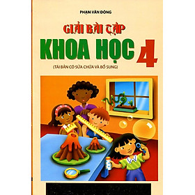 Download sách Giải Bài Tập Khoa Học Lớp 4