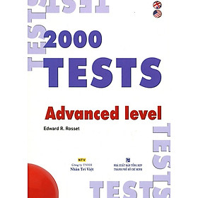 Hình ảnh 2000 Tests Advanced Level (Không CD)